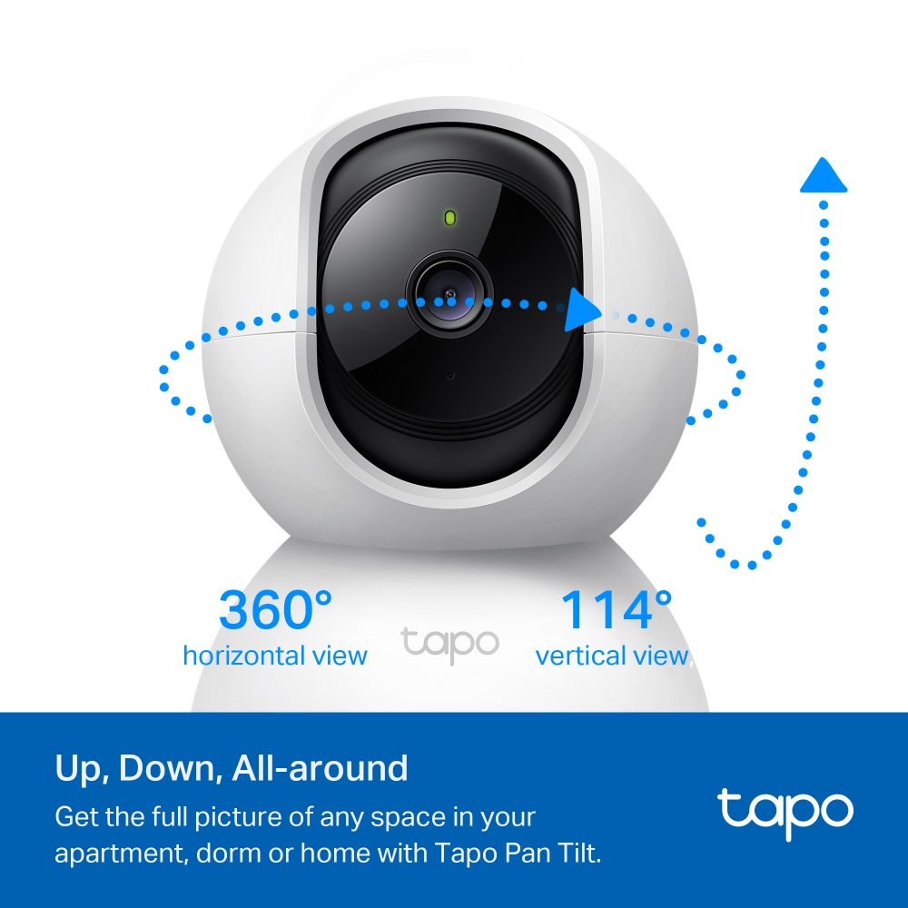 TP-Link Camera Pan/Tilt Home Security Wi-Fi Camera