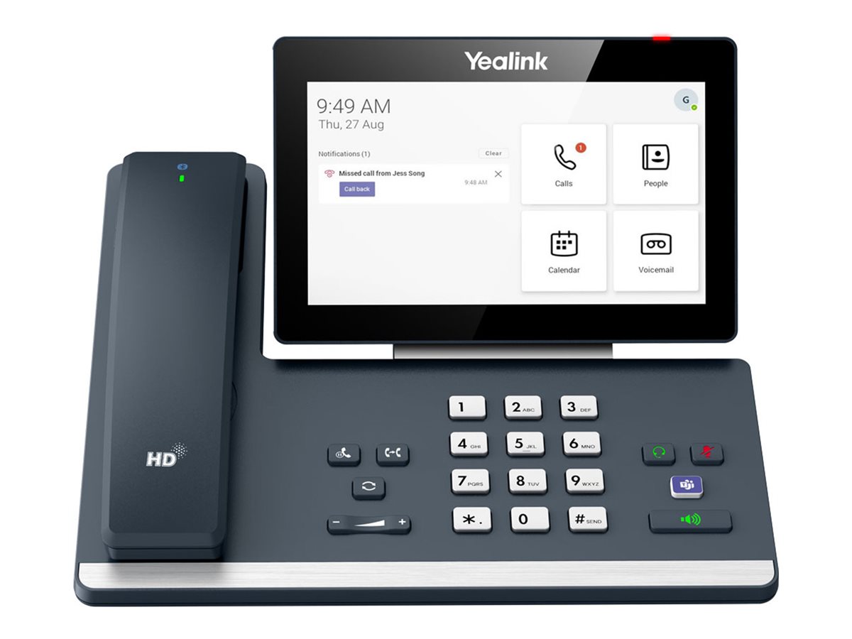 Yealink MP58-WH E2 Premium Phone with BT Handset for MSTeams, Excludes PSU