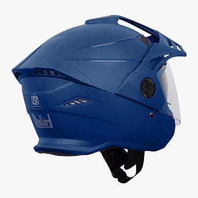 STEELBIRD SBH-23 ISS AVA DASHING WITH PEAK BLUE C/V (M)