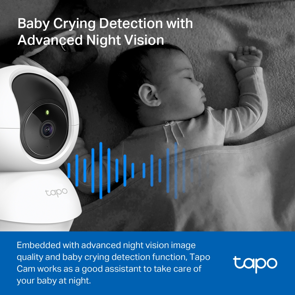 TP-Link Camera Pan/Tilt Home Security Wi-Fi Camera