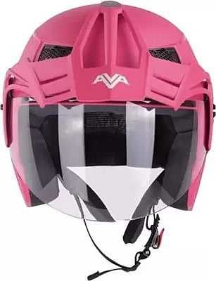 STEELBIRD SBH-23 AVA DASHING WITH PEAK PINK C/V (L)