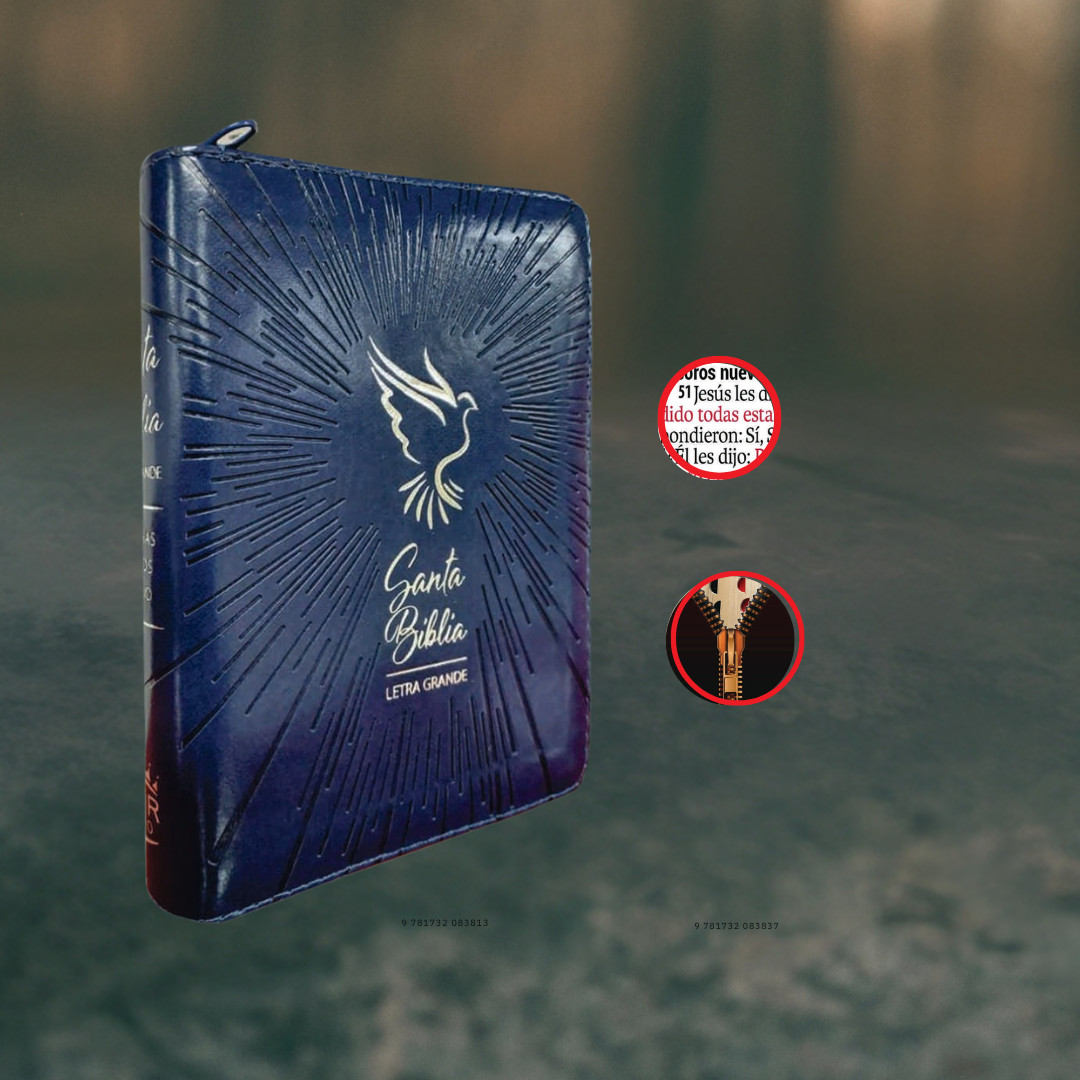 Biblia de Bolsillo Azúl / Imitación Piel / Letra Pequeña de 9 - Caja de 35 unidades Biblia de Bolsillo Azúl / Imitación Piel / Letra Pequeña de 9 - Caja de 35 unidades