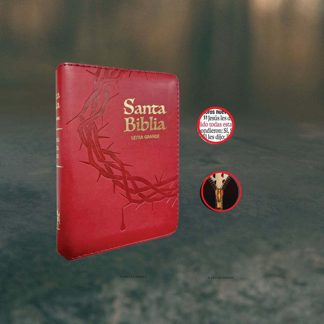Biblia de Bolsillo Roja / Imitación Piel / Letra Pequeña de 9 - Caja de 35 unidades Biblia de Bolsillo Roja / Imitación Piel / Letra Pequeña de 9 - Caja de 35 unidades