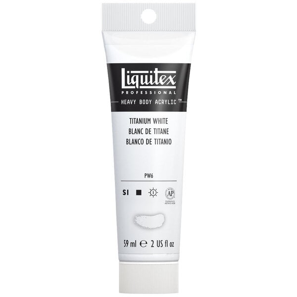 Liquitex (HB) 59ml Titanium White S1 Liquitex (HB) 59ml Titanium White S1