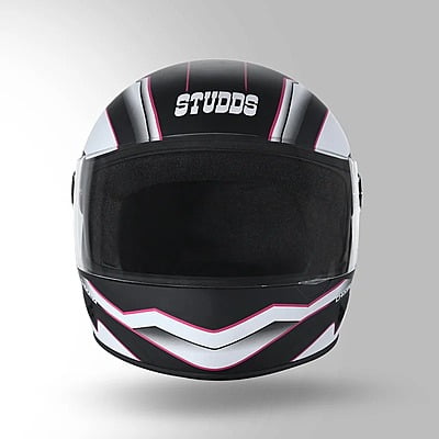 STUDDS CHROME SUPER D4 MATT BLACK N8 PINK C/V (XL)
