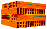 Clay Block Horizontal Core 4 x 8 x 16