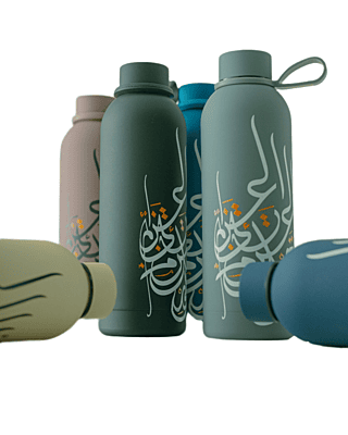 حافظة ماء ستانليس ستيل عدة ألوان