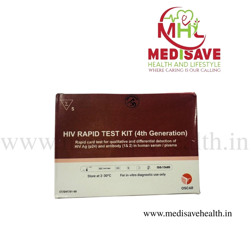 HIV 4G Rapid Test Card - OSCAR HIV 4G Rapid Test Card - OSCAR