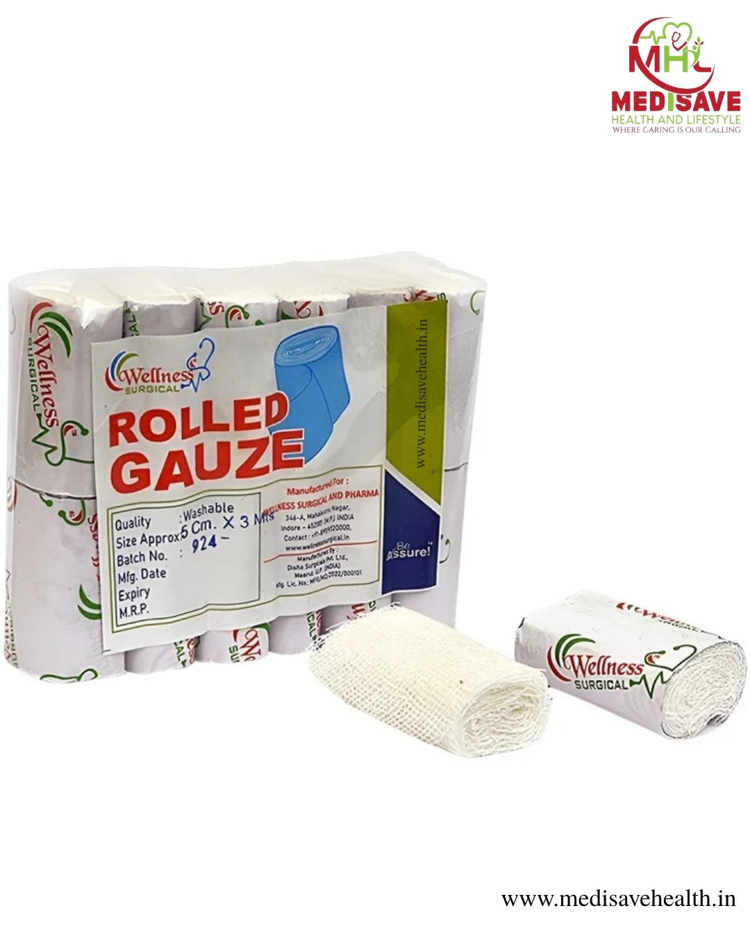 GAUZE BANDAGE 30(TPI)- WELLNESS