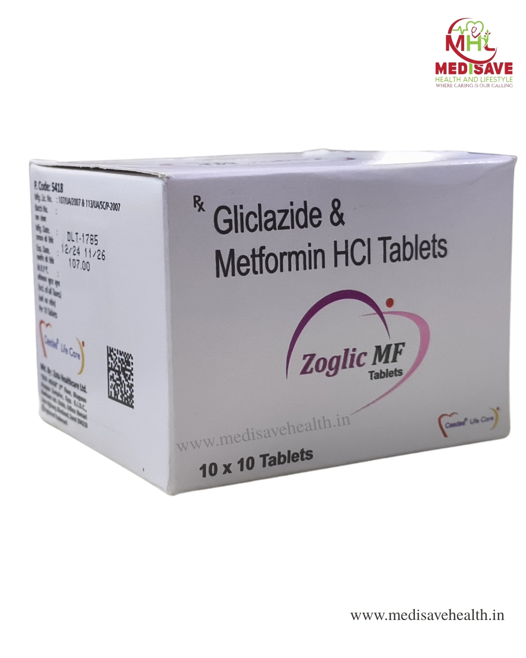 Zoglic MF Tablet (1*10) Zoglic MF Tablet (1*10)