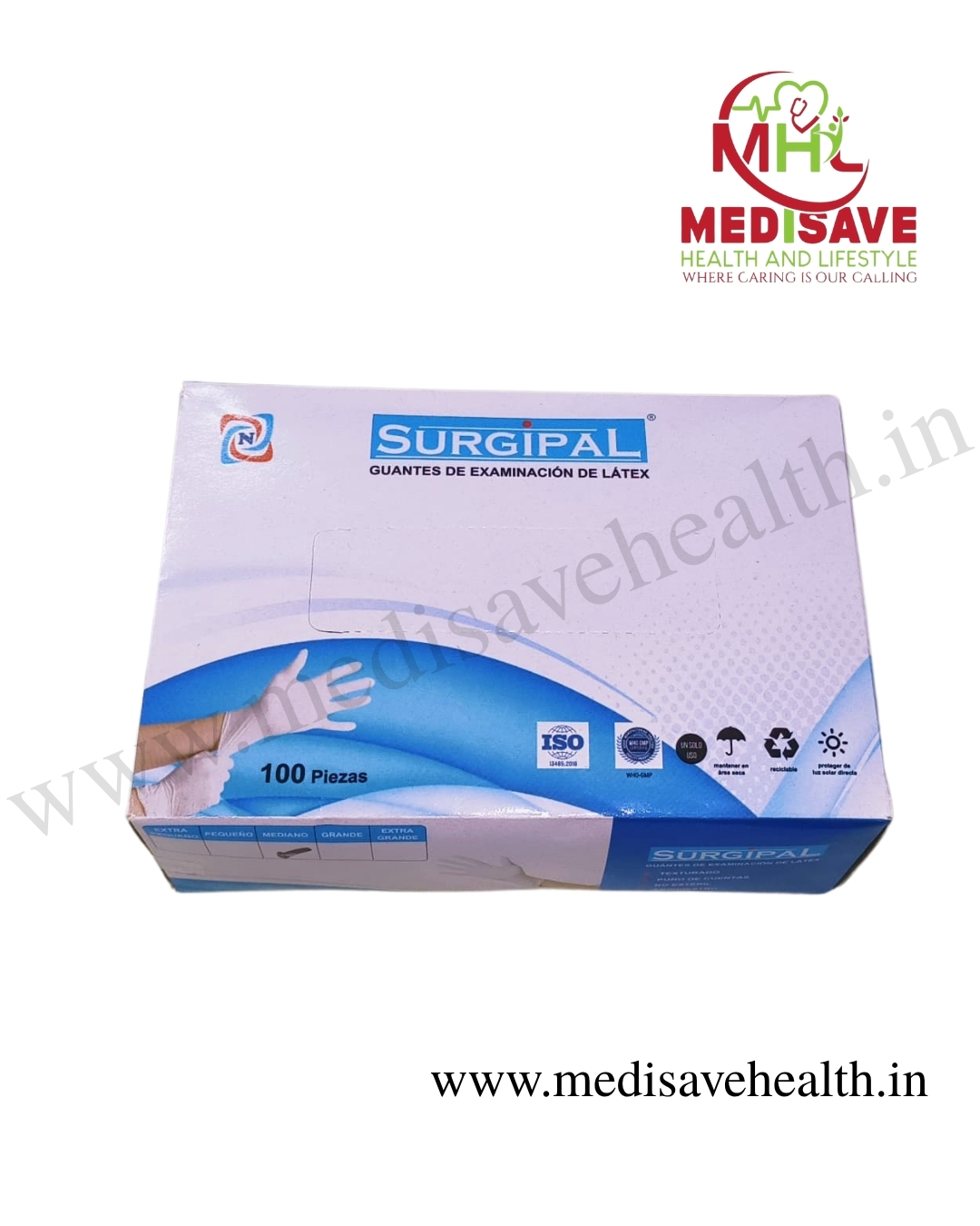 Nitrile Examination Gloves-M - SURGIPAL Nitrile Examination Gloves-M - SURGIPAL