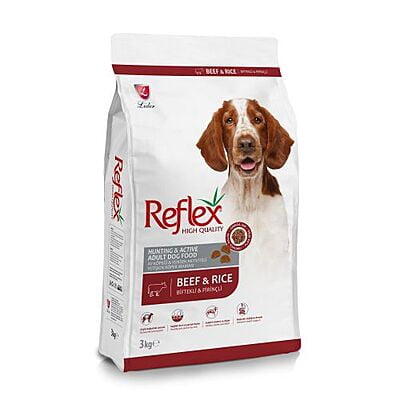 REFLEX PREMIUM PUPPY FOOD – BEEF & RICE 15KG