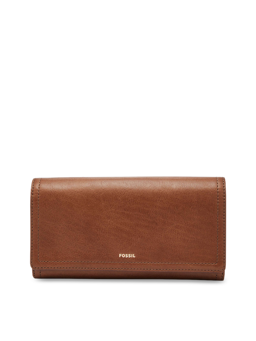 Brown Solid Leather Clutch Brown Solid Leather Clutch
