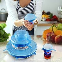 Silicon Food Cover  (6pcs)