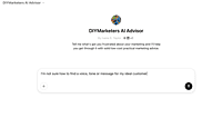 AI Marketing Advisor AI Marketing Advisor