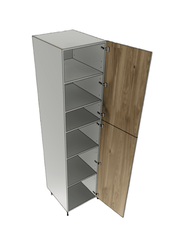 TALL PANTRY 1 BOTTOM 1 TOP DOOR WALL MATCH CUSTOM