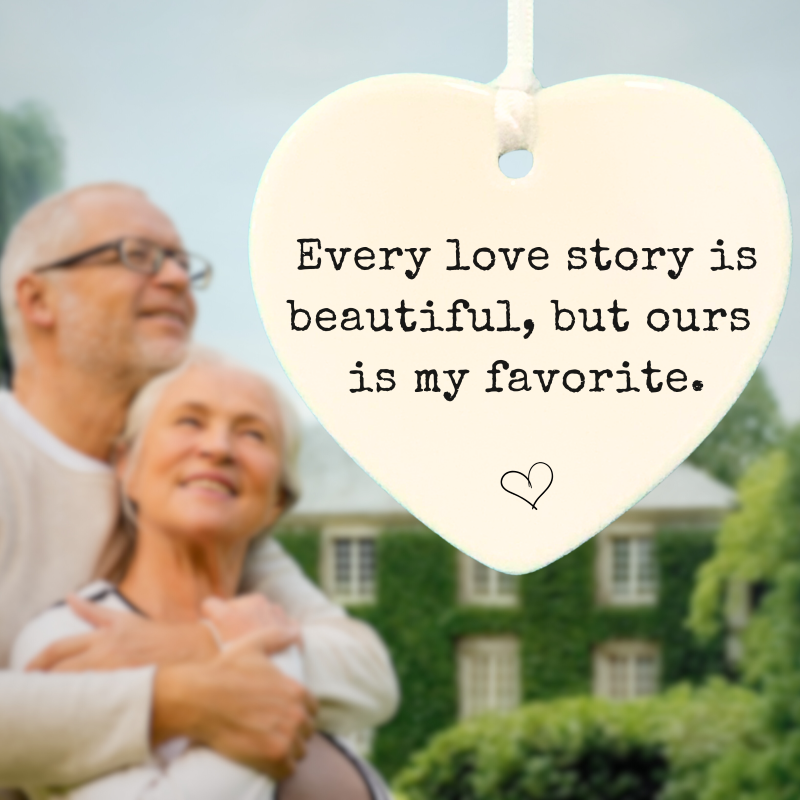 3" Heart Shaped Ceramic Love Ornament – Every Love Story - Romantic Keepsake for Engagement, Wedding, or Anniversary 3" Heart Shaped Ceramic Love Ornament – Every Love Story - Romantic Keepsake for Engagement, Wedding, or Anniversary