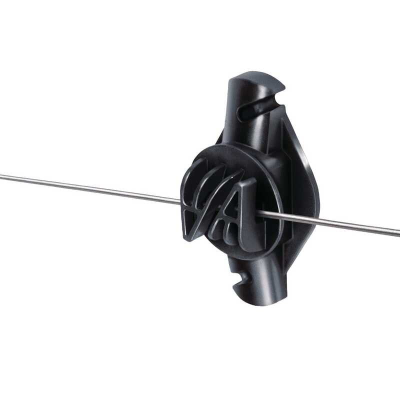 Speedrite Wood Post Claw Insulator - Black 125 Pcs