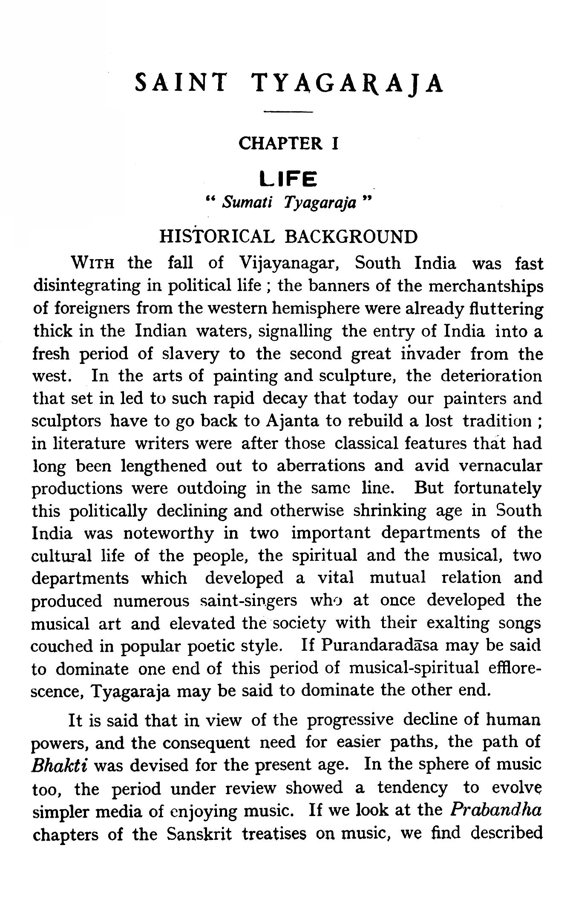 The Spiritual Heritage of Tyagaraja The Spiritual Heritage of Tyagaraja