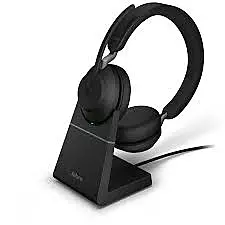 Jabra Evolve2 65, Link380A MS Stereo Stand - Black