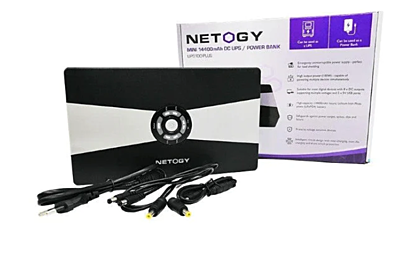 NETOGY Mini 14400mAh DC UPS / Power Bank