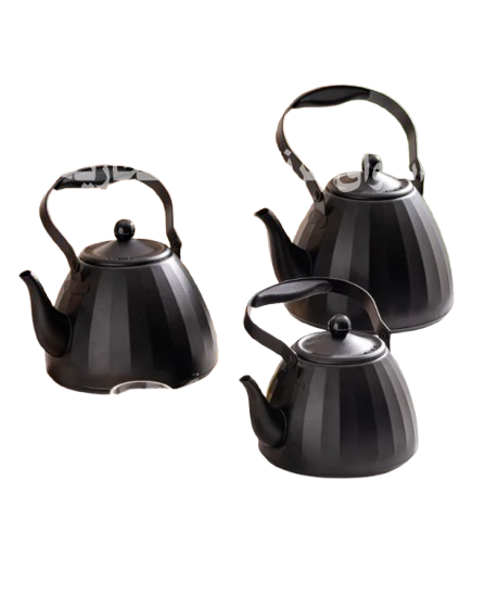 ابرق شاي اسود 3 احجام