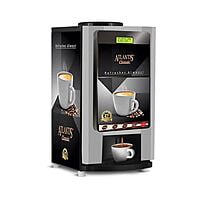 Atlantis Classic 2 lane vending machine dispensing hot beverages. Atlantis Classic 2 lane vending machine dispensing hot beverages.