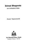 Srimad Bhagavata An Introduction Srimad Bhagavata An Introduction