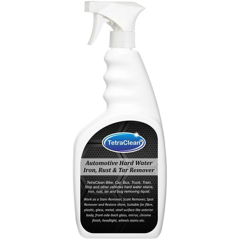 TetraClean Automotive Rust Remover, Hard Water Stain Remover, Iron remover, Tar Spot Remover 500ml TetraClean Automotive Rust Remover, Hard Water Stain Remover, Iron remover, Tar Spot Remover 500ml