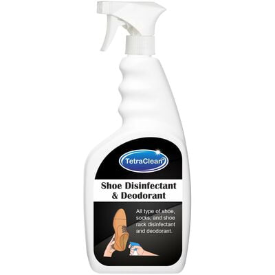 Tetraclean Shoe Deodorizer and Disinfectant Spray for All Types of Shoes, Socks and Shoe Racks (500 ML) Tetraclean Shoe Deodorizer and Disinfectant Spray for All Types of Shoes, Socks and Shoe Racks (500 ML)
