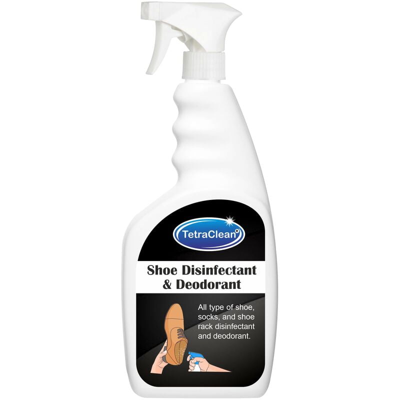 Tetraclean Shoe Deodorizer and Disinfectant Spray for All Types of Shoes, Socks and Shoe Racks (500 ML) Tetraclean Shoe Deodorizer and Disinfectant Spray for All Types of Shoes, Socks and Shoe Racks (500 ML)