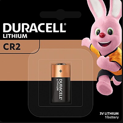 Duracell CR2 3V Lithium battery (Pack of 1)