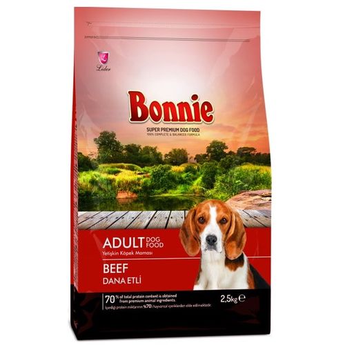 BONNIE ADULT DOG FOOD – BEEF 2.5KG