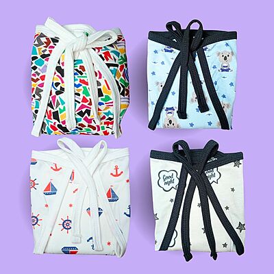 Newborn essentials Nappy/Langots Reusable Padded Nappies