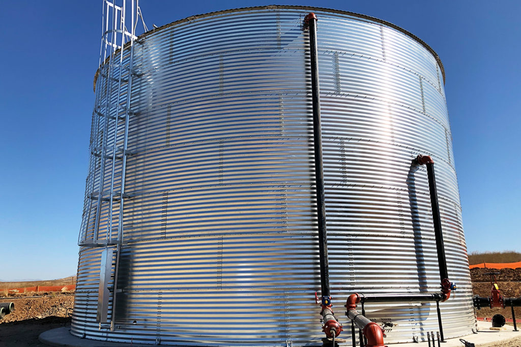 Contain Water System 0906 – Steel Water Tank