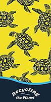 Turtle/Starfish Towel Made of Recycle Plastic Bottles