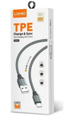Cable USB para iPhone LDNIO Cable USB para iPhone LDNIO