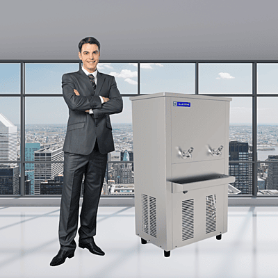 Office or home use Blue Star SDLX4080 80-liter water cooler.