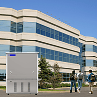 Blue Star SDLX 200400B water cooler with allowing several people to use it simultaneously.