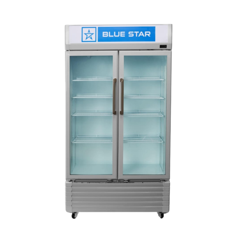 Front look of Blue Star Visi Cooler VC750E-657 liters Front look of Blue Star Visi Cooler VC750E-657 liters