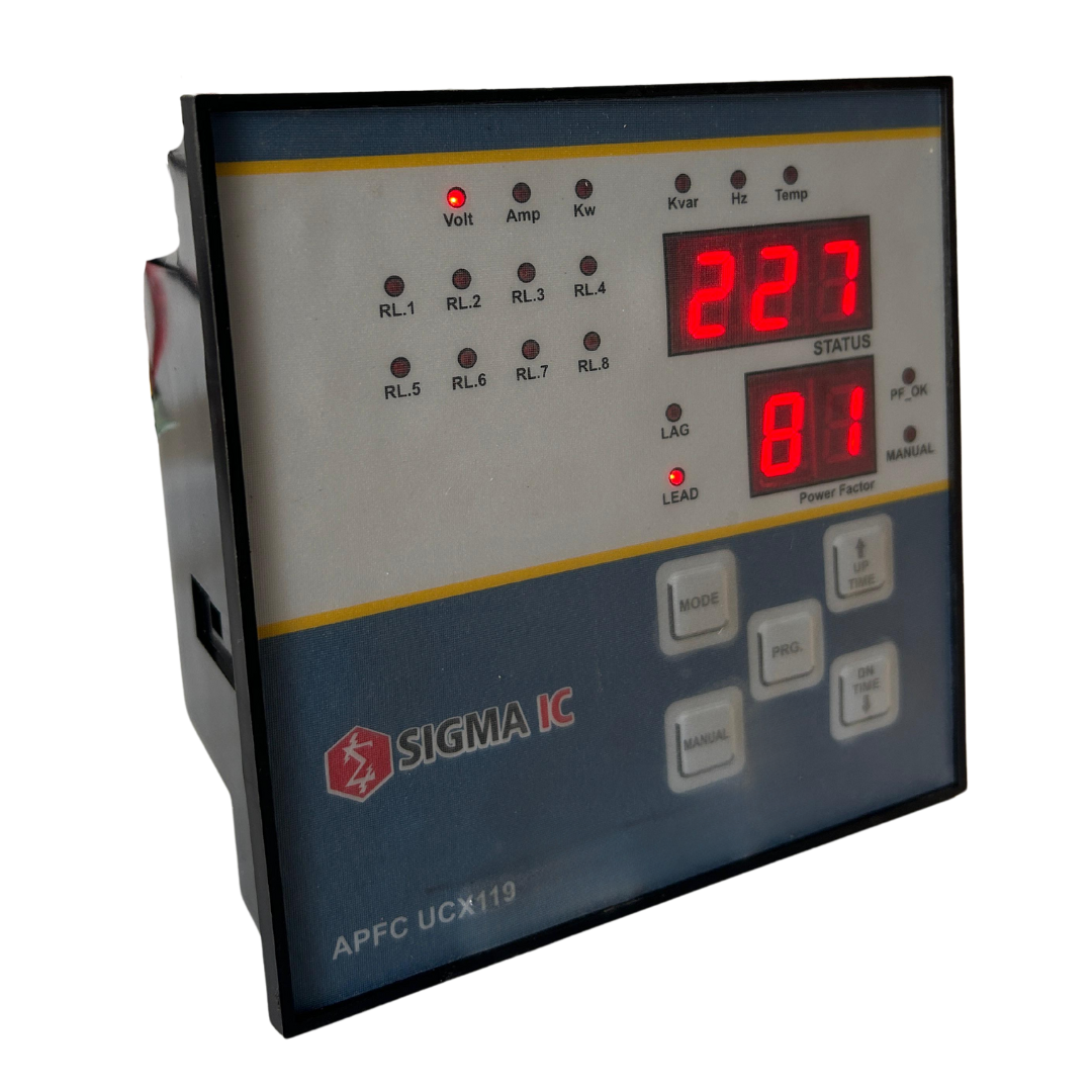 APFC UCX119 Single Phase Power Factor Controller APFC UCX119 Single Phase Power Factor Controller