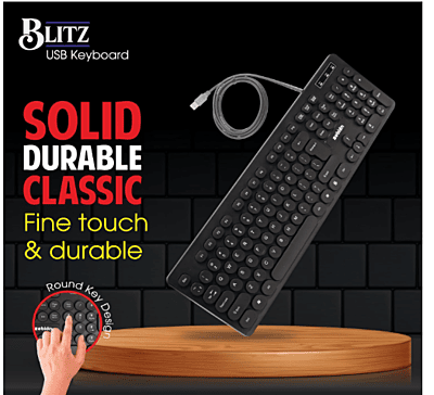 Zebion Usb Keyboard Blitz (Black) Zebion Usb Keyboard Blitz (Black)