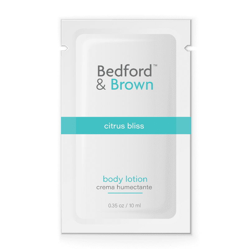 Bedford & Brown Citrus Paquete de Crema Humectante 10 mL. - 500 Piezas/Caja Bedford & Brown Citrus Paquete de Crema Humectante 10 mL. - 500 Piezas/Caja