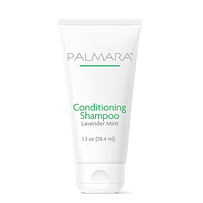 PALMARA Lavanda y Menta Champu Acondicionador Tubo 40 mL. 250 Piezas/Caja