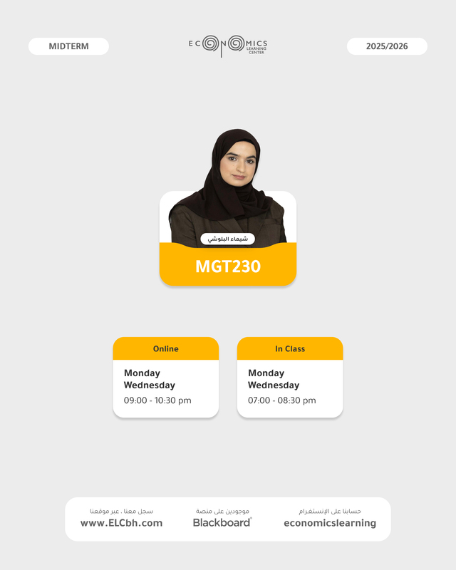 Mgt230 - In Class A