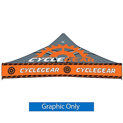 10ft Standard or Deluxe Canopy Replacement Graphic