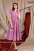 B811: Beautiful Summer Cotton Frocks