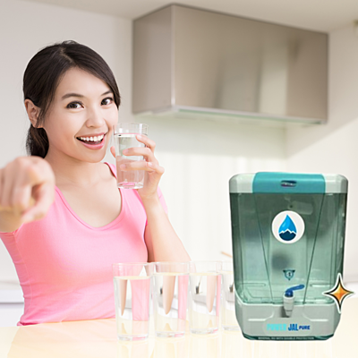 "Family Enjoying Clean Water From Power Jal Aqua shield-Platinum ROUV Ultraviolet Water Filter" "Family Enjoying Clean Water From Power Jal Aqua shield-Platinum ROUV Ultraviolet Water Filter"