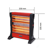 dimension of Padmini Quartz Heater Rapid 1200 with Dual Heat Settings dimension of Padmini Quartz Heater Rapid 1200 with Dual Heat Settings