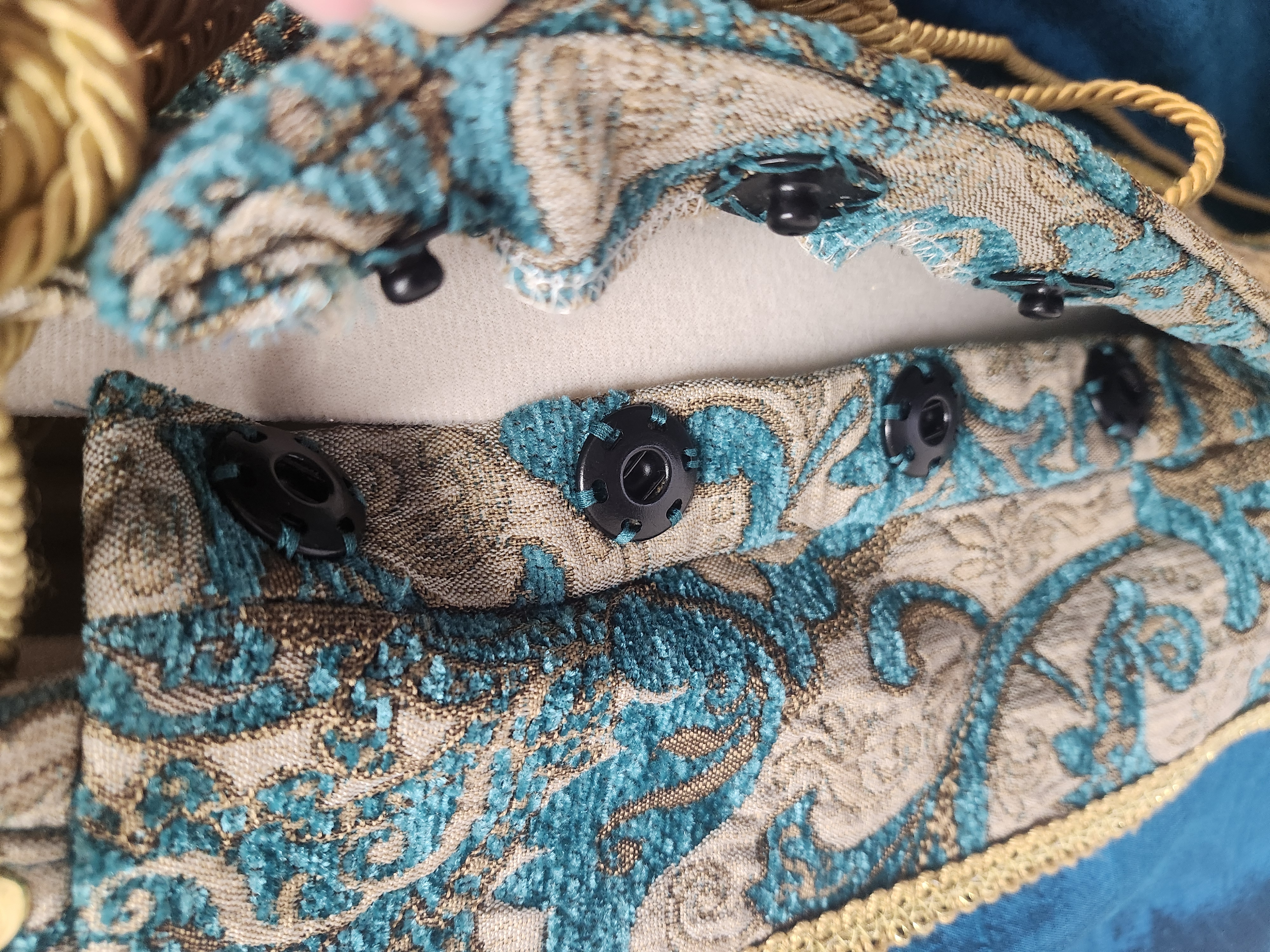 Teal Medieval Dress